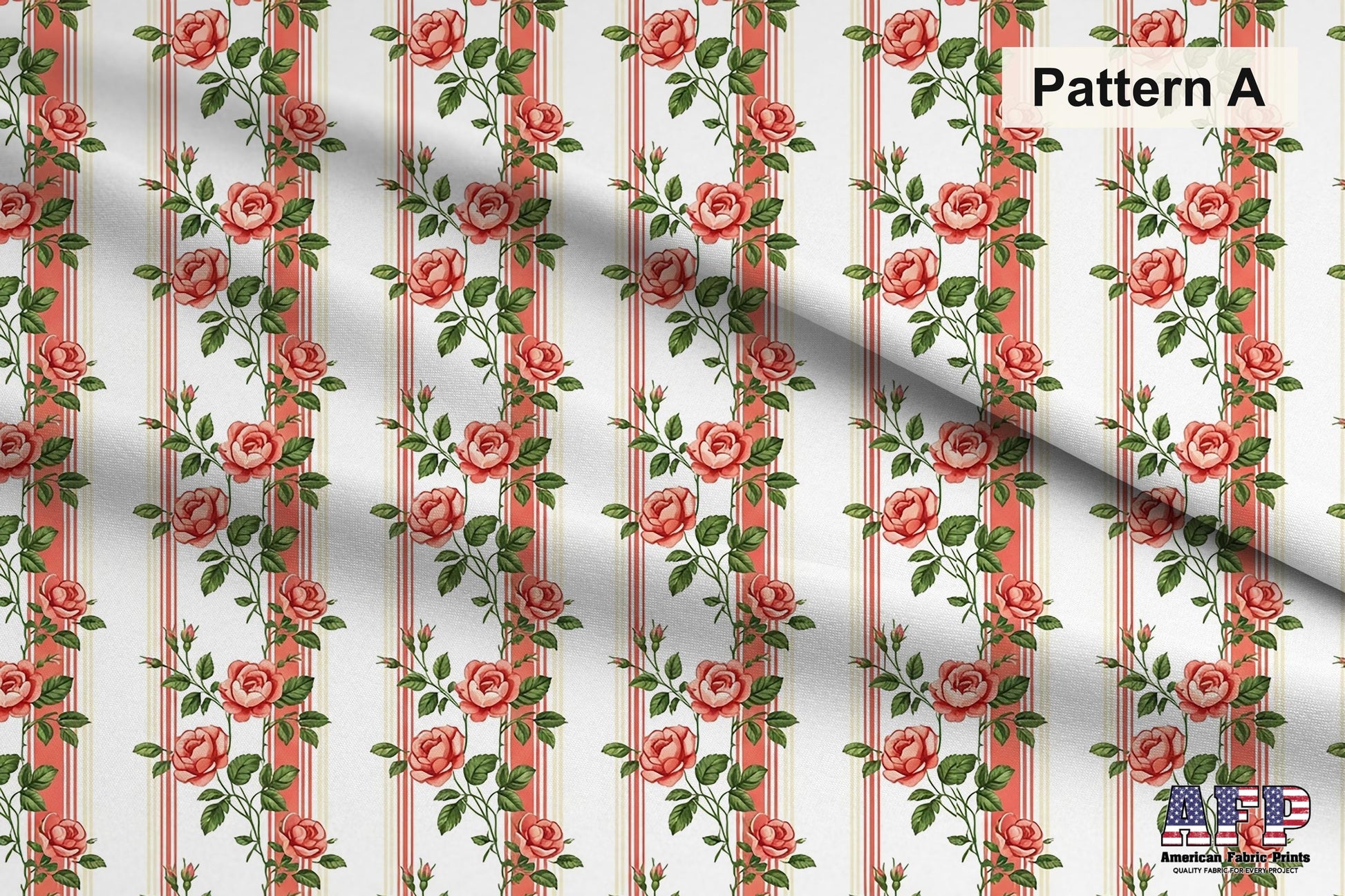 Coral Floral Fabric Bundle Set - Shop now at American Fabric Prints