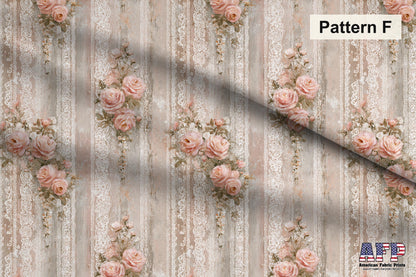 Victorian Shabby Chic Romance Fabric Bundle Set - Shop now at American Fabric Prints