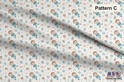 Baby Boy 1 Fabric Collection. Choose Your Patterns. Pattern C Shown. Shop now at American Fabric Prints.