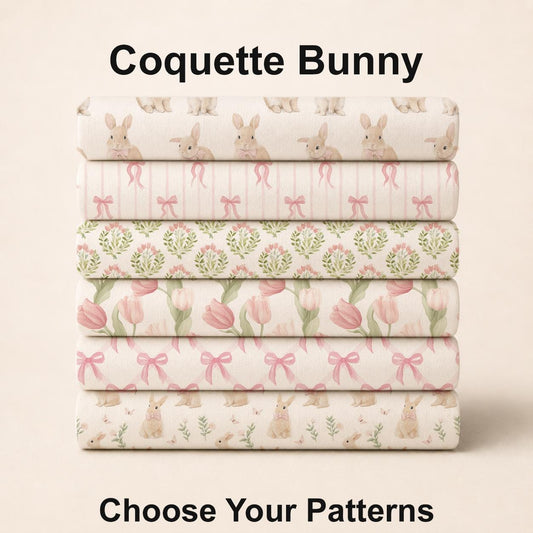 Coquette Bunny Fabric Bundle Set - Shop now at American Fabric Prints