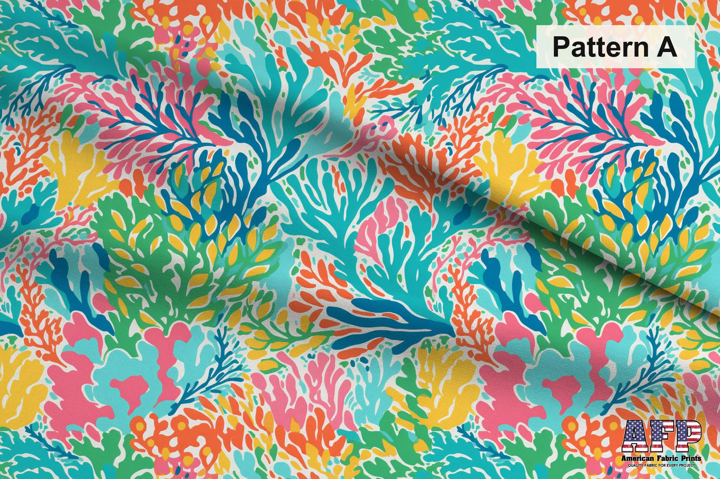 Preppy Coral Reef Fabric Bundle Set - Shop now at American Fabric Prints