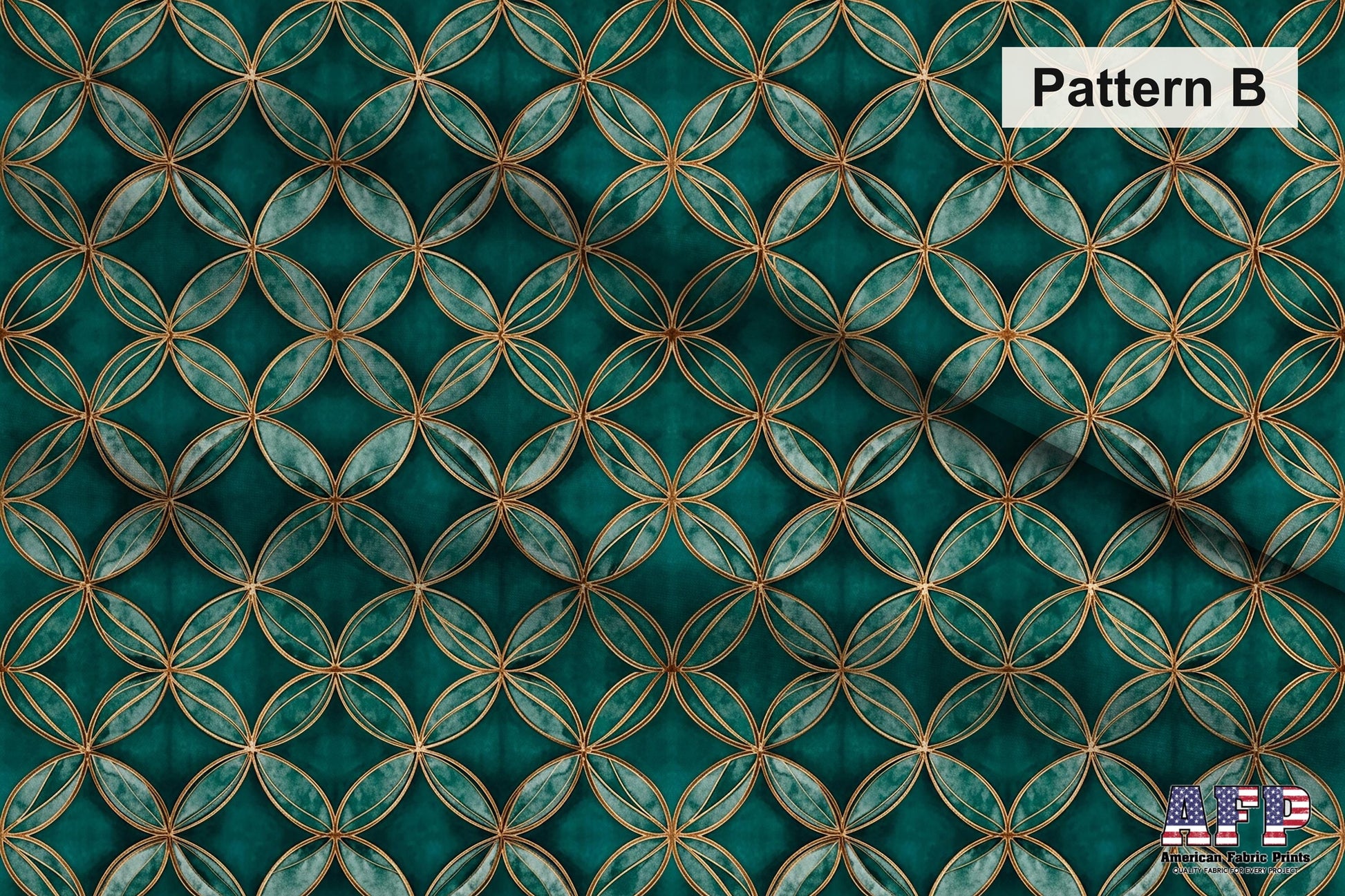 Arabesque Teals Fabric Bundle Set - Shop now at American Fabric Prints