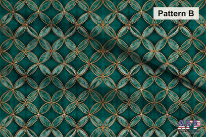 Arabesque Teals Fabric Bundle Set - Shop now at American Fabric Prints