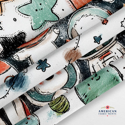 Space Pups Fabric Bundle Set - Shop now at American Fabric Prints