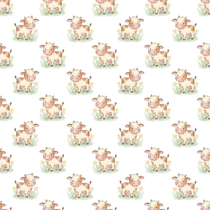Boho Farmhouse Nursery Fabric - Shop now at American Fabric Prints