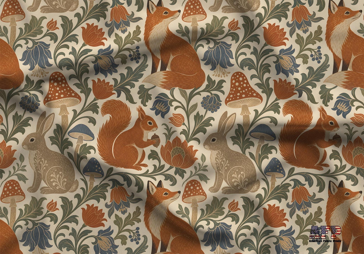 Forest Friends Fabric - Shop now at American Fabric Prints
