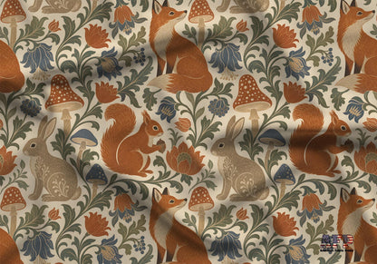 Forest Friends Fabric - Shop now at American Fabric Prints