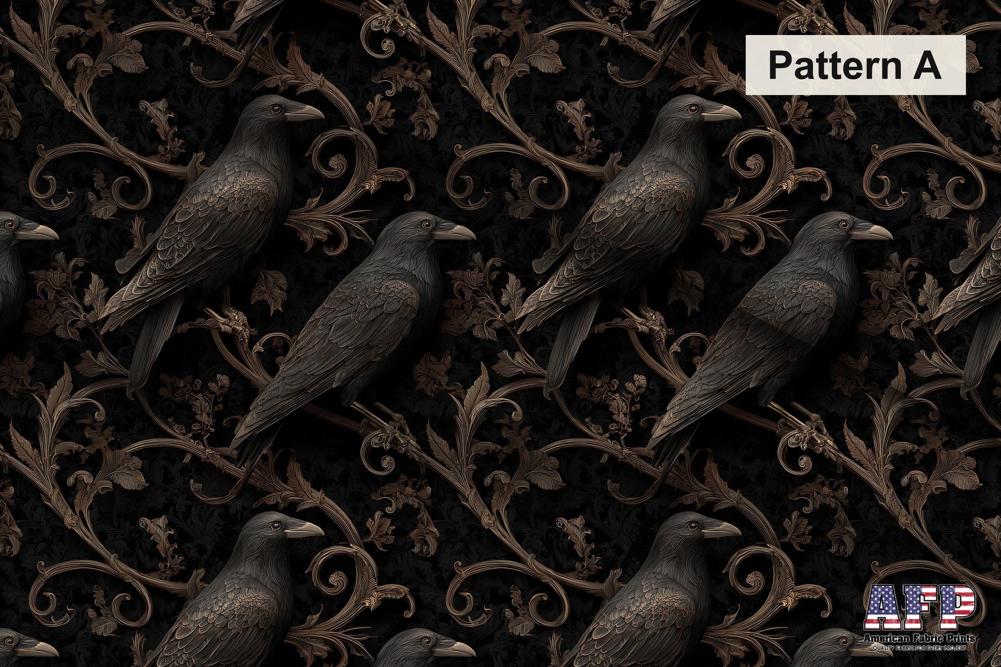 Victorian Dark Goth Fabric Bundle Set - Shop now at American Fabric Prints