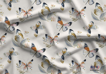 Butterfly Fields Fabric - Shop now at American Fabric Prints