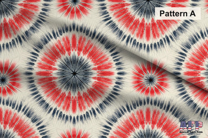 Berry Tie Dye 2 Fabric Bundle Set - Shop now at American Fabric Prints