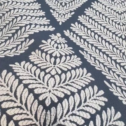 Floral Jacquard Fabric in Diamond Shape, Embroidered Jacquard Luxury Fabric, Premium Upholstery Fabric, Fabric for Upholstery