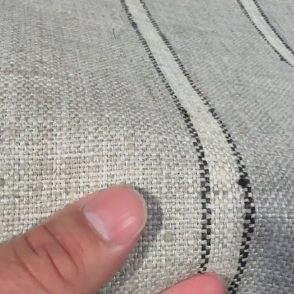 Kravet Vintage Style Grey Beige and Black Woven Fabric, Luxury Fabric, Premium Upholstery Fabric, Fabric for Upholstery, Crypton Performance