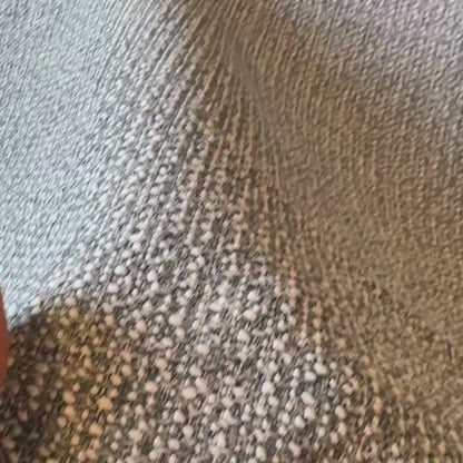 Grey/Gray and White Chenille Woven Fabric, Luxury Fabric, Premium Upholstery Fabric, Fabric for Upholstery, Durable Crypton Performance