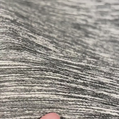 Grey and White Chenille Woven Luxury Fabric, Premium Upholstery Fabric, Fabric for Upholstery, Crypton Coated, Chenille Gray Fabric